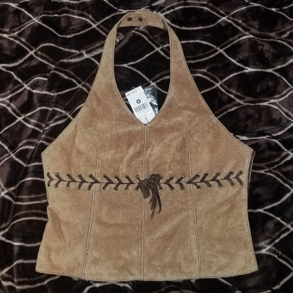 Wilsons Leather Maxima halter top sz medium